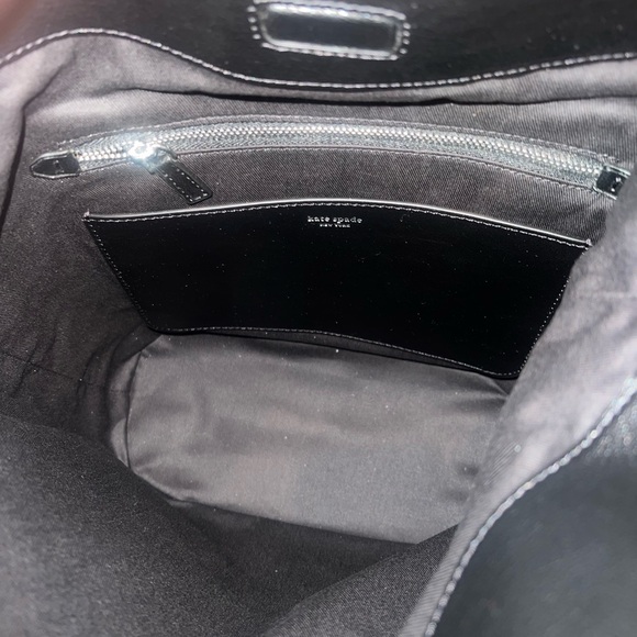 kate spade Black Leather Halo Adjustable Shoulder Bag - Picture 4 of 10